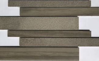 80600 Vintage Dark Grey Mosaikfliese