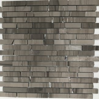 Ya wood1.5D 324x324 - Grey 2,3 Mosaikfliese